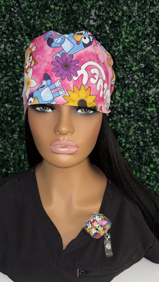 Shift Society - Bluey Scrub cap & Badge