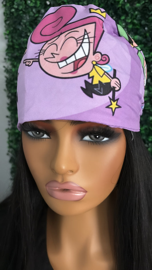 Shift Society™ Magical Purple Cartoon Scrub