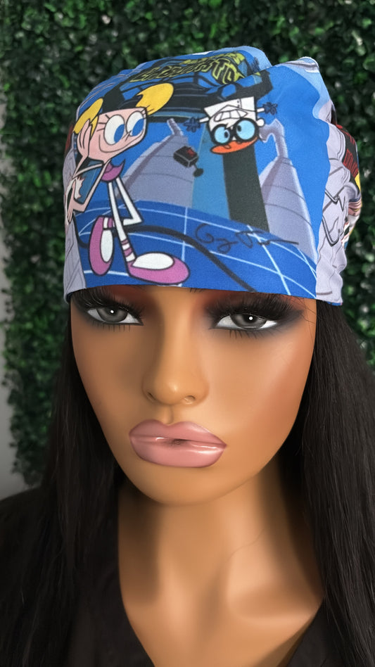 🧪⚡ Dex & Lab Scrub Cap